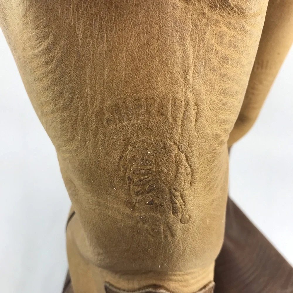 Chippewa Mens Size 11.5D Brown Leather Cowboy Boots USA